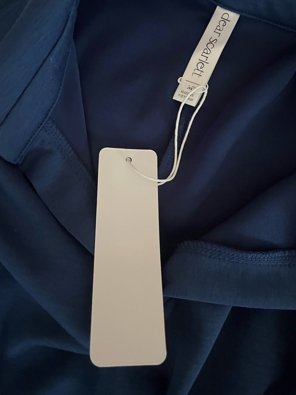 {Dear Scarlett} Cruise Sleeveless Travel Dress in Blue - Womens Medium - NWT - Picture 11 of 11